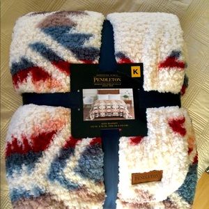 Pendleton Blanket Fleece Sherpa king